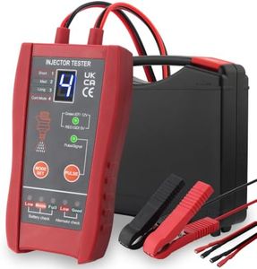 EYPINS 2 in 1 Automotive Fuel Injector Tester Cleaner Kit & Battery Check