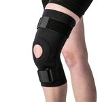 Knee-On Knee Brace | Silicone Spiral Memory Springs | Maximum Knee Support for Men & Women | Joint Recovery & Pain Relief | Patella Protection | Compression Sleeve | Workouts & Running | Medium