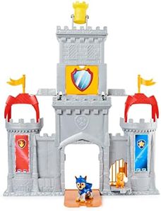 Paw Patrol, Castello Quartier Generale Rescue Knights, Set di Gioco Personaggio di Chase e Accessori Inclusi, Giochi Bambini dai 3 Anni in su