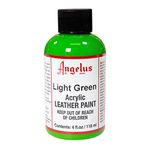 Angelus Leather Paint 4 Oz Light Green