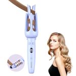 COSTAR Auto Hair Curler, Automatic Curling Iron with 10 Temperature，15S Fast Hair Curler, Automatic Shut-Off, Anti-Scald, Anti-Tangle Rotating Curling Wand for Hair Styling