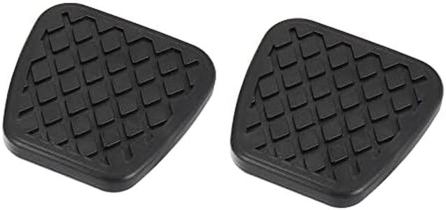 X AUTOHAUX 2pcs Brake Clutch Pedal Pad Cover for Honda Accord Civic 46545 SA5 000 Rubber Pad Manual Replacement