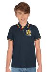 Allen Solly Junior Kids Apparel Plain Regular T-Shirt (ABKPCRGF303593_Navy 11 Years-12 Years)