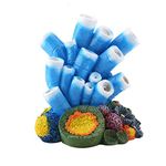 Aquarium Air Bubbler Decoration, Colorful Resin Emulation Coral Air Bubble Stone for Fish Tank Ornament Decor