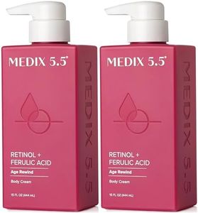 Medix 5.5 Retinol Body Lotion Firming Moisturizer | Crepey Skin Care Treatment | Retinol Body Cream | Anti Aging Retinol Cream For Women Targets Look Of Crepe Skin, Wrinkles, & Sagging Skin, 2-Pack