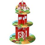 Farm Cupcake Stand 3 Tier Farm Them