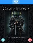 Game Of Thrones: The Complete Season 1 (5-Disc Box Set) (Uncut | Slipcase Packaging | Region Free Blu-ray | UK Import)