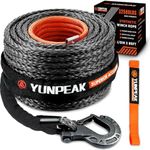 Synthetic Winch Rope Kit, 1/2" x85 