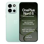 OnePlus Nord 6 | 8GB+256GB | Fresh Mint | Snapdragon 8s Gen 4 | Segment's First Stable 165FPS Gaming | Segment's Largest 9000mAh Battery | Most Complete IP Rating | Personalized AI