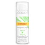 Burt's Bees Sensitive Hydrating Gentle Daily Face Cream Moisturizer Face Lotion for Sensitive Skin with Aloe and Rice Milk, 98.9% Natural Origin, Developed with Dermatologists, 51g