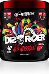 Faction Labs DISORDER Pre Workout Powder, Red Russian Flavour - 320 grams (40 Servings)