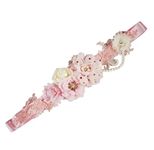 FANFAN Maternity Sash Belt Pregnant Wedding Sash Belt Bridal Sash Belts Y01…, Pink