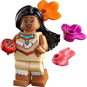 Blue Ocean LEGO Minifigures Disney 100 - Choose 1 of 18 Different Figures 71038 (Pocahontas with compass print), small