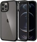 SPIGEN Ultra Hybrid Case Designed for Apple iPhone 12/12 Pro (2020) [6.1-inch] Air Cushion Bumper Hard Cover - Black