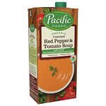 Pacific Foods Organic Low Sodium Red Pepper and Tomato Soup, 1000ml