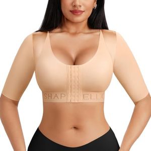 SHAPELLX Upper Arm Shaper Compression Sleeve Post Surgery Shapewear Top