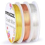Paxcoo 3 Pack Jewelry Wire Craft Wi