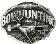 Vintage Western Wildlife Bowhunting Deer Belt Buckle also Stock in US