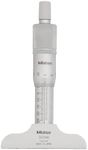 Mitutoyo 128-101 Fixed Rod Depth Micrometer 0-25mm, Pink