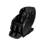 Inner Balance Jin 2.0 - Deluxe Heated SL Track Zero Gravity Massage Chair | Full Body Compression | Lumbar Heat Therapy | 6 Auto-Courses | Bluetooth Speakers (Black)