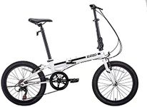 ZiZZO Ferro 20-inch 29 lbs Light Weight Folding Bike (White)