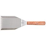 Mundial 5-Inch by 4-Inch Steak and Hamburger Turner, Wood