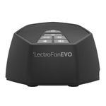 LectroFan Evo - White Noise Machine and Non-Looping Fan Sounds with Sleep Timer (Black)