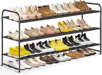 MISSLO 3-Tier Long Shoe Rack for Cl