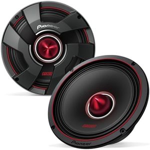 Pioneer TS-M801PRO, Car Audio Speakers, Full Range, Clear Sound Quality, Easy Installation and Enhanced Bass Response, 8” Speakers