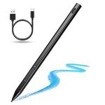 Chromebook USI 2.0 Stylus for Lenovo Duet 3 Chromebook Ideapad Pen, 4096 Level Pressure Sensitive Pencil for Lenovo Chromebook Duet, ASUS Chromebook, HP Chromebook X360, Google Pixel Tablet,Black