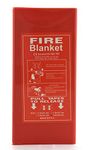 DARIT Fire Blanket Hard Box for Home/Office/Car/Emergency (Size: 1.0m x 2.0m)