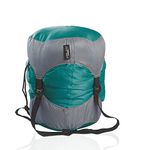 Frelaxy Compression Sack, Ultralight Sleeping Bag Stuff Sack Compression Stuff Sack - Space Saving Gear for Camping, Hiking, Backpacking (Turquoise, L)