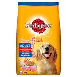 Pedigree Adult Dry Dog Food, Chicken & Vegetable, 1 kg Pack