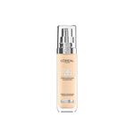 L'Oreal Paris True Match Liquid Foundation, Skincare Infused with Hyaluronic Acid, SPF 16, Available in 46 Shades, Suitable for All Skin Types,1.5W, 30 ml