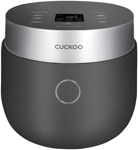 CUCKOO Induction Heating Rice Cooker, 16-Cup Cooked, Gray, CR-HA0810FG