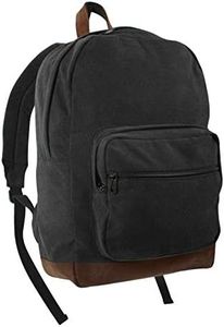 Rothco Canvas Teardrop Pack-Black W/Leather Accent