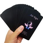 Han Yu Bowen Love Oracle Cards,Tarot Cards for Beginners Twin Flame Tarot Cards,Oracle Cards Decks with Meanings on Them Soulmate to Romantic Relationships Oracle Cards (Black (2.75“ × 4.72")