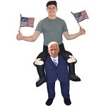 Morphsuits Presidential Candidate Costume Piggyback Adult Fancy Dress Halloween Costume For Adults One Size Fits All