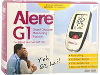 Alere G1 Glucometer, 25 Test Strips (Multi Color)