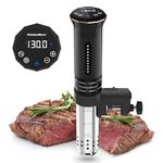 Sous Vide Machine Immersion Circulator: Ultra-quiet Precision Sous-vide Cooker (Black2)