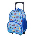 Wildkin Olive Kids Trains, Planes and Trucks Rolling Luggage