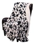 Regal Comfort Sherpa Luxury Throw Western Style Cow Print by Regal Comfort