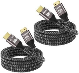 MT-VIKI 4K 8K HDMI Cable, PS4 HDMI Cable (8K 10ft X 2)