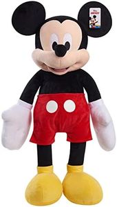 Disney Junior Mickey Mouse 40 Inch Giant Plush Mickey Mouse Stuffed Animal for Kids, Kids Toys for Ages 2 Up by Just Play