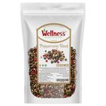 Wellness Rainbow Peppercorns Blend, 12oz Resealable Pack (340g) - Colorful Medley of Black, White, Green & Pink Peppercorns for Grinders - Aromatic Spice Mix to Season Meat, Seafood, Soups & Salads