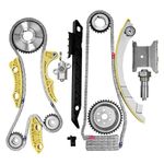 Engine Timing Chain Kit With Chain Guide Tensioner Sprocket 12680750 94201S for Buick Chevy GMC Pontiac Saab Saturn 2.0L 2.2L 2.4L L4
