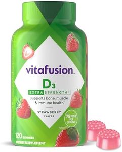 VITAFUSION Extra Strength Vitamin D3 Gummies, 120 Count