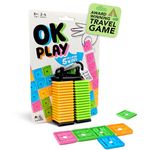 Big Potato OK Play: The Ultimate Tile Game - Kids Can Outsmart Adults! Fun, Strategic & Portable for 2-4 Players, Ideal Board Travel Game for Family Game Night