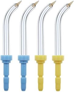 Replacement Periodontal/Pocket Tips Compatible with Waterpik Water Flossers and Other Brand Oral Irrigators (4-Pack)