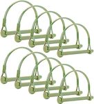 Pinailer Pack of 10 Arch Gold Trailer Pin 2-3/4"x1/4" (L x W) – Shaft Locking Coupler Pin for Heavy Duty Farm Trailers Wagons Towing, Lawn, PTO, and Hitches